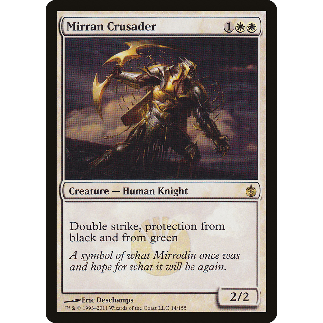 Mirran Crusader (MBS-014) - Mirrodin Besieged