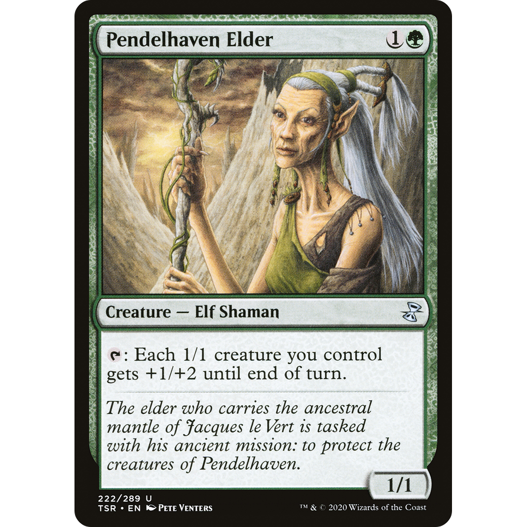 Pendelhaven Elder (TSR-222) - Time Spiral Remastered Foil