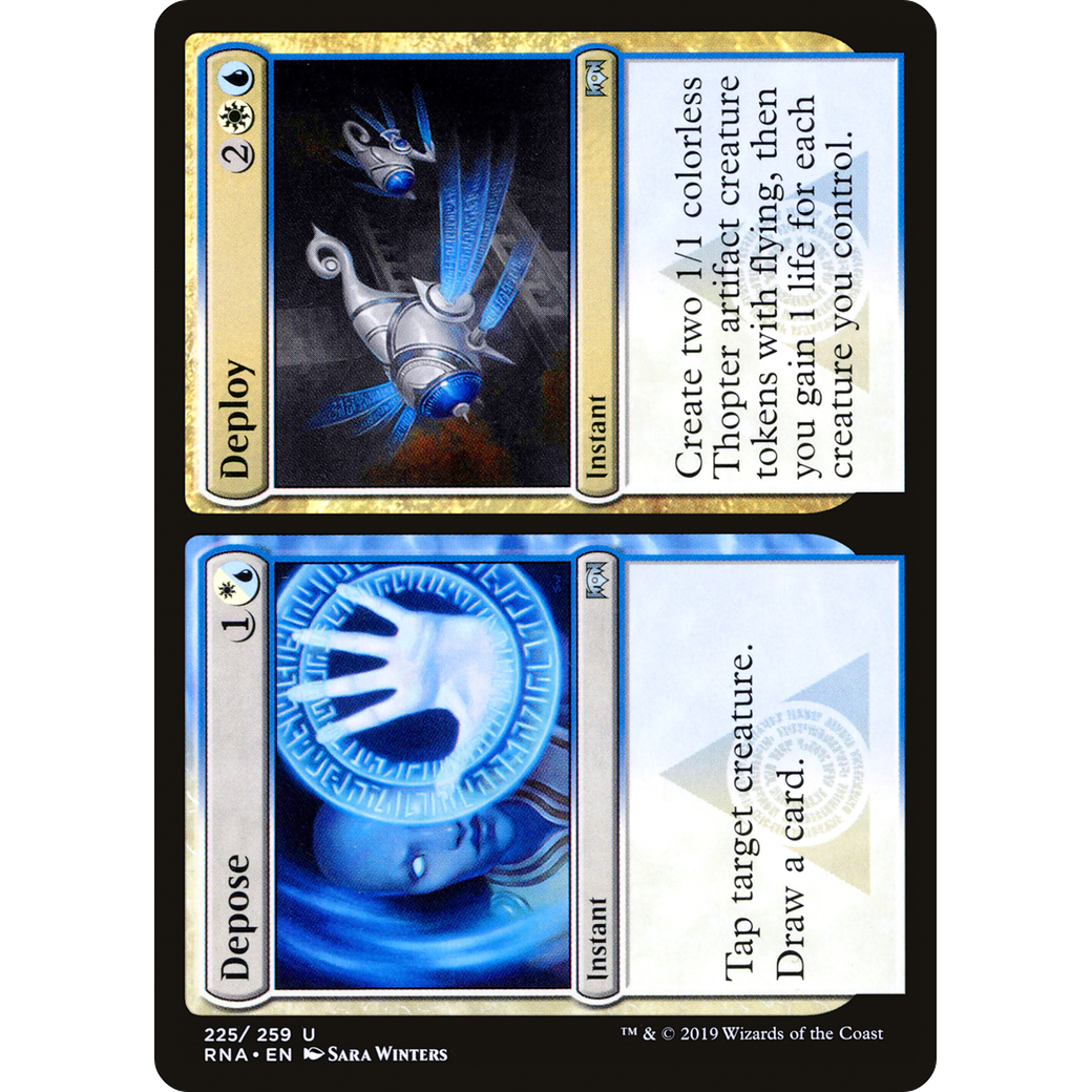 Depose // Deploy (RNA-225) - Ravnica Allegiance Foil