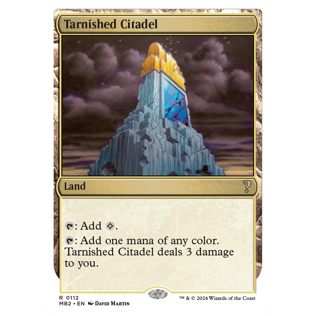 Tarnished Citadel (White Border) (MB2-112) - Mystery Booster 2