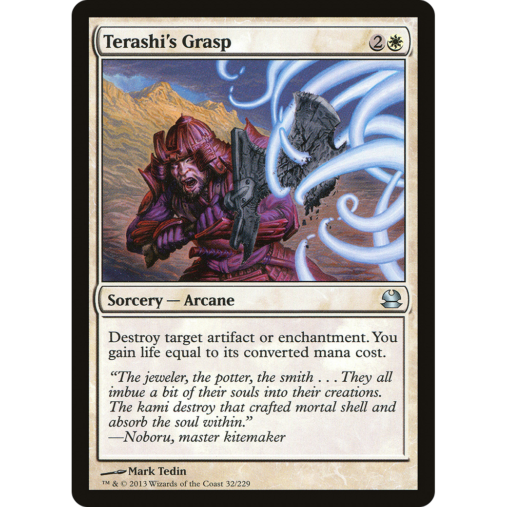 Terashi's Grasp (MMA-032) - Modern Masters Foil