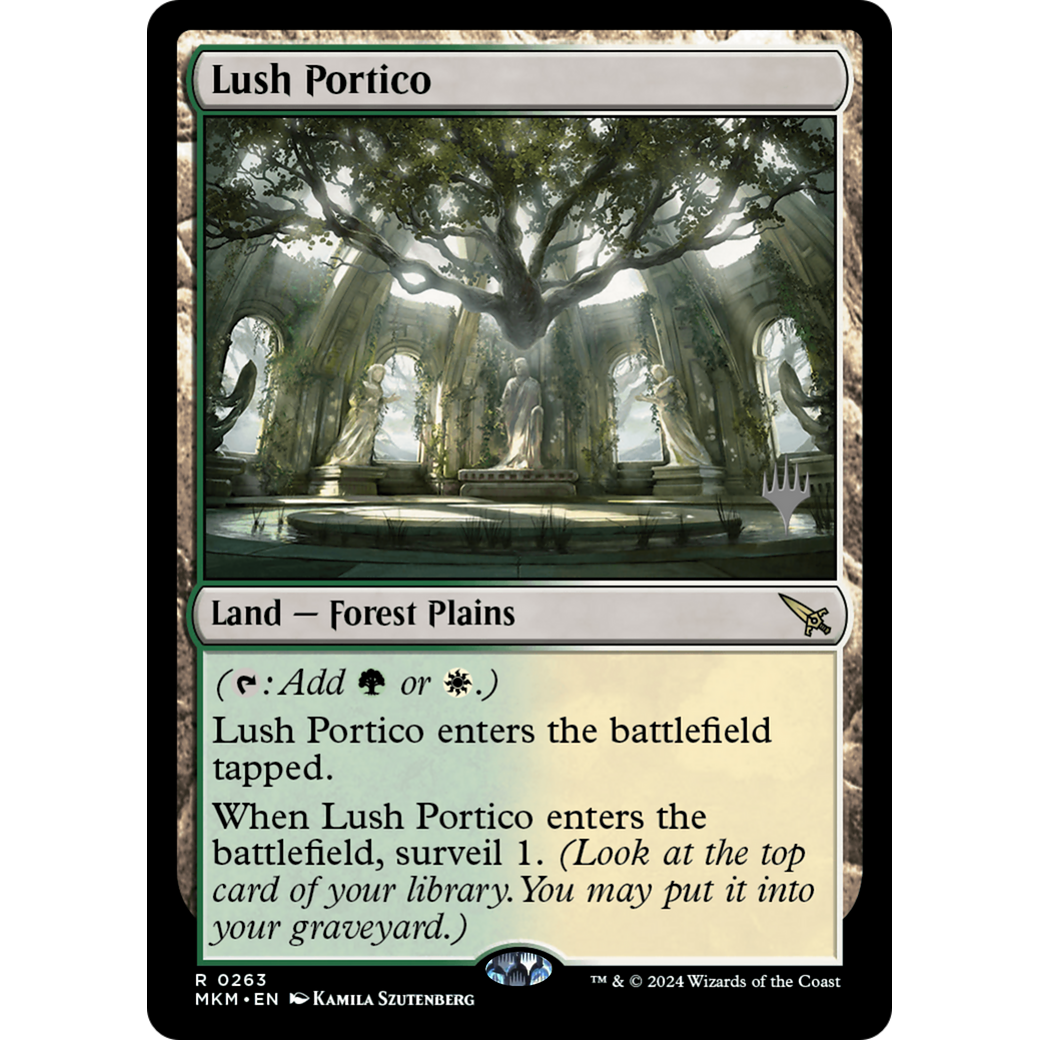 Lush Portico (PPMKM-263P) - Murders at Karlov Manor Promos Foil