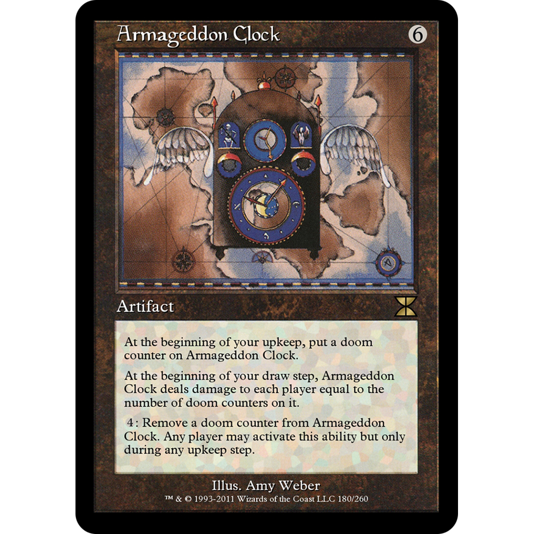 Armageddon Clock (ME4-180) - Masters Edition IV