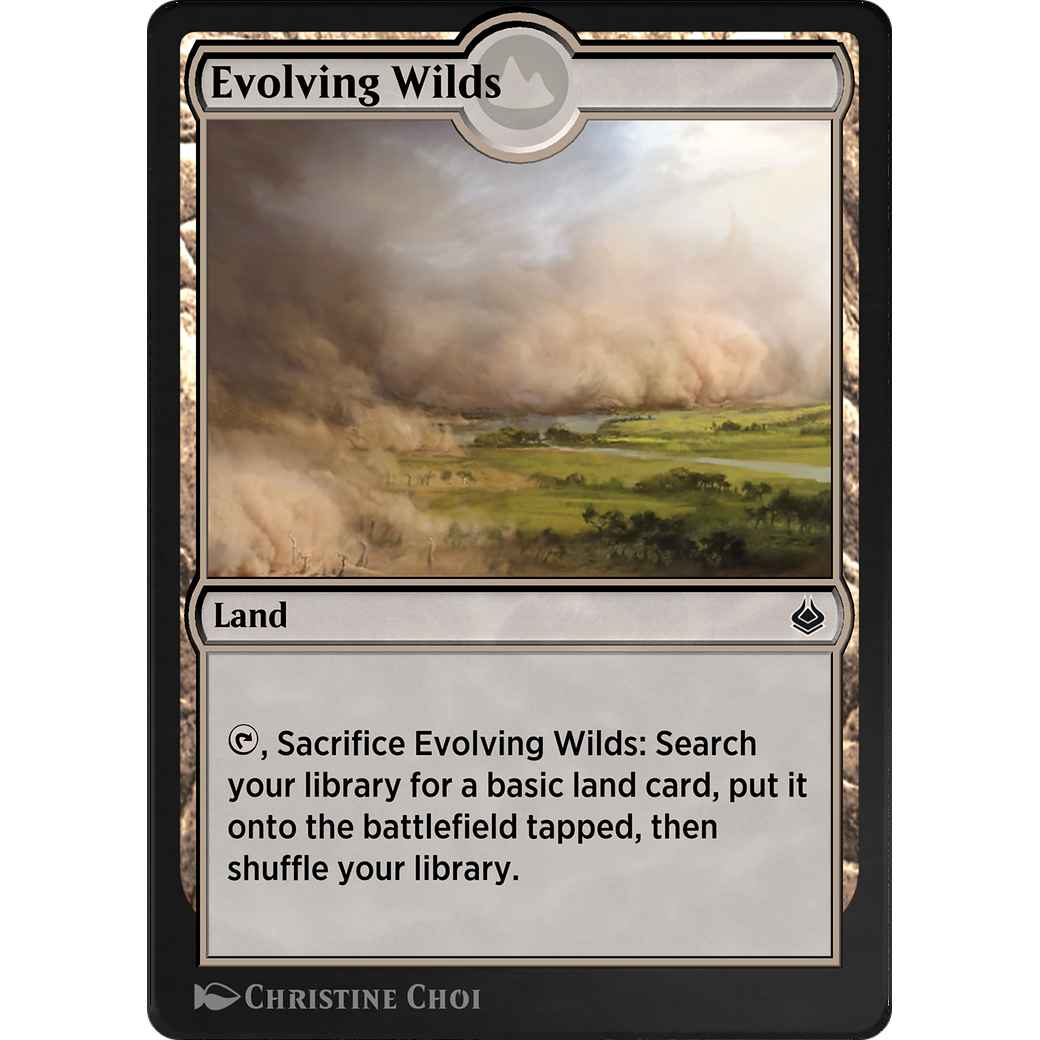 Evolving Wilds (AKR-292) - Amonkhet Remastered