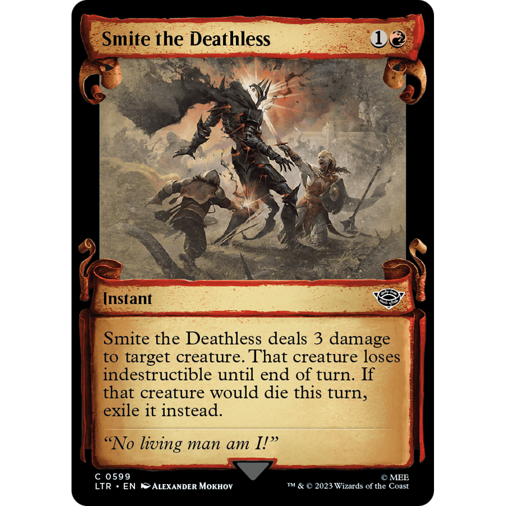 Smite the Deathless (LTR-599) - The Lord of the Rings: Tales of Middle-earth: (Showcase)