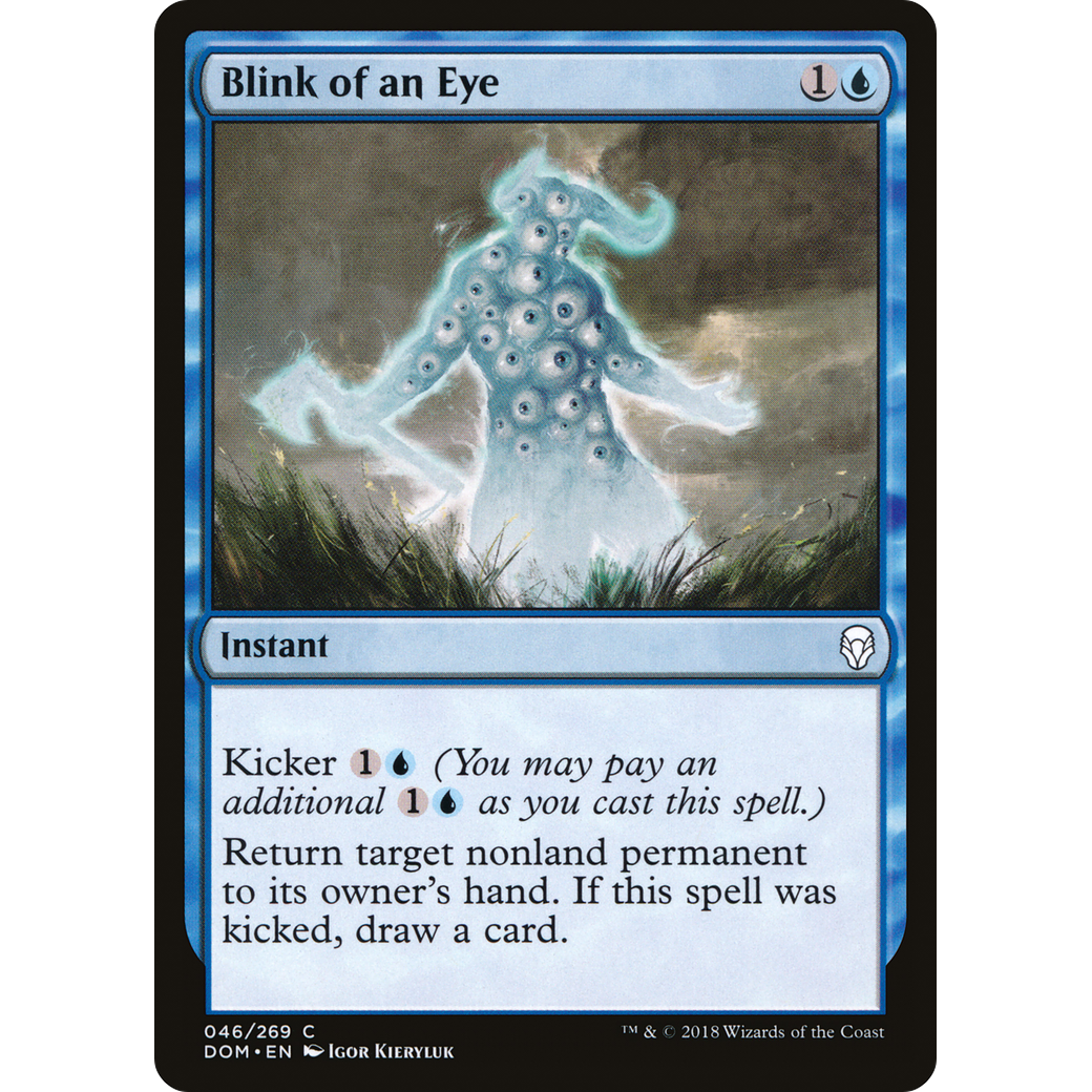 Blink of an Eye (DOM-046) - Dominaria Foil
