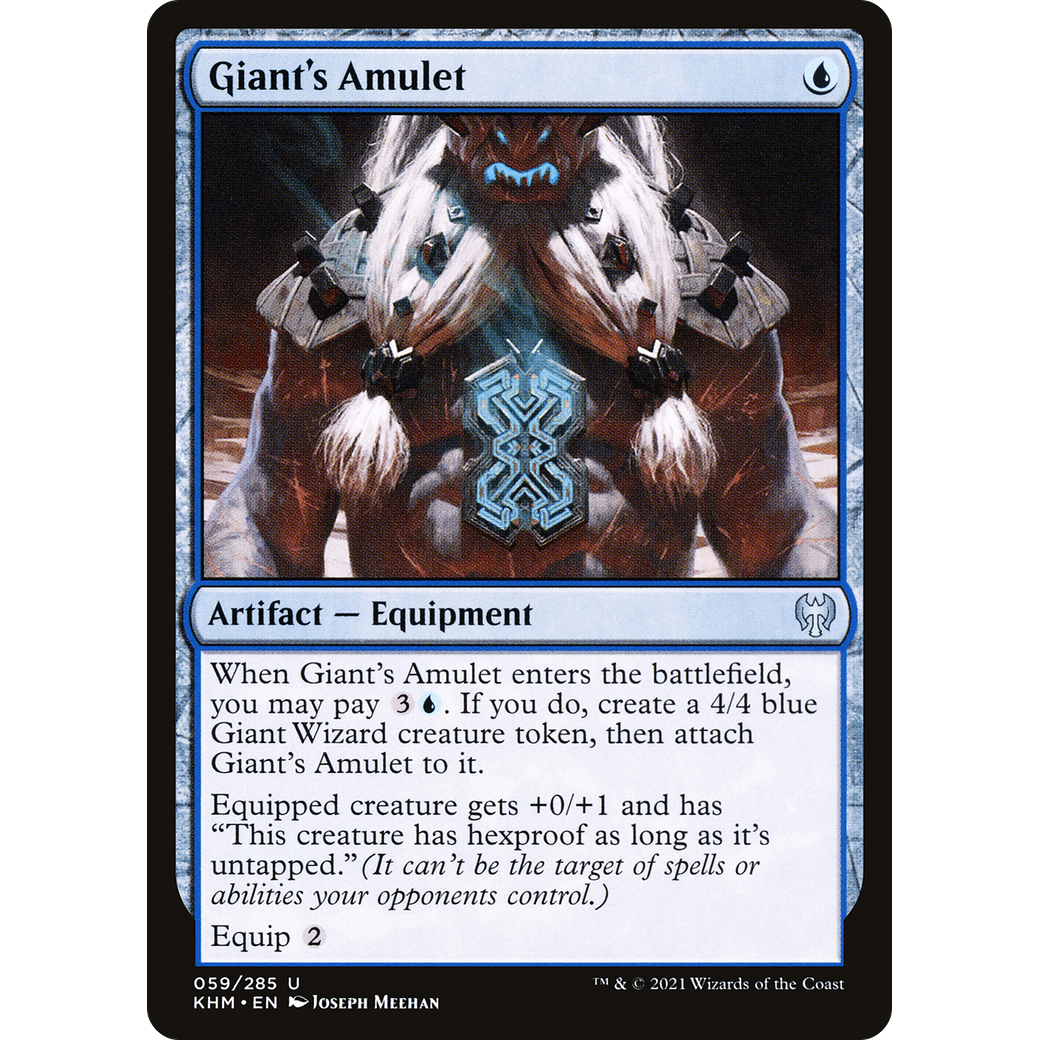 Giant's Amulet (KHM-059) - Kaldheim Foil