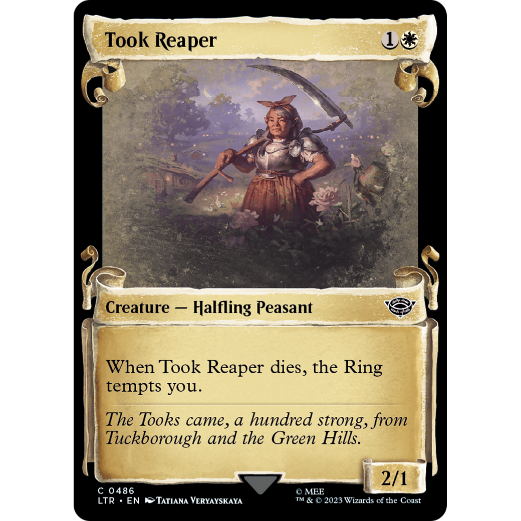 Took Reaper (LTR-486) - The Lord of the Rings: Tales of Middle-earth: (Showcase) Foil