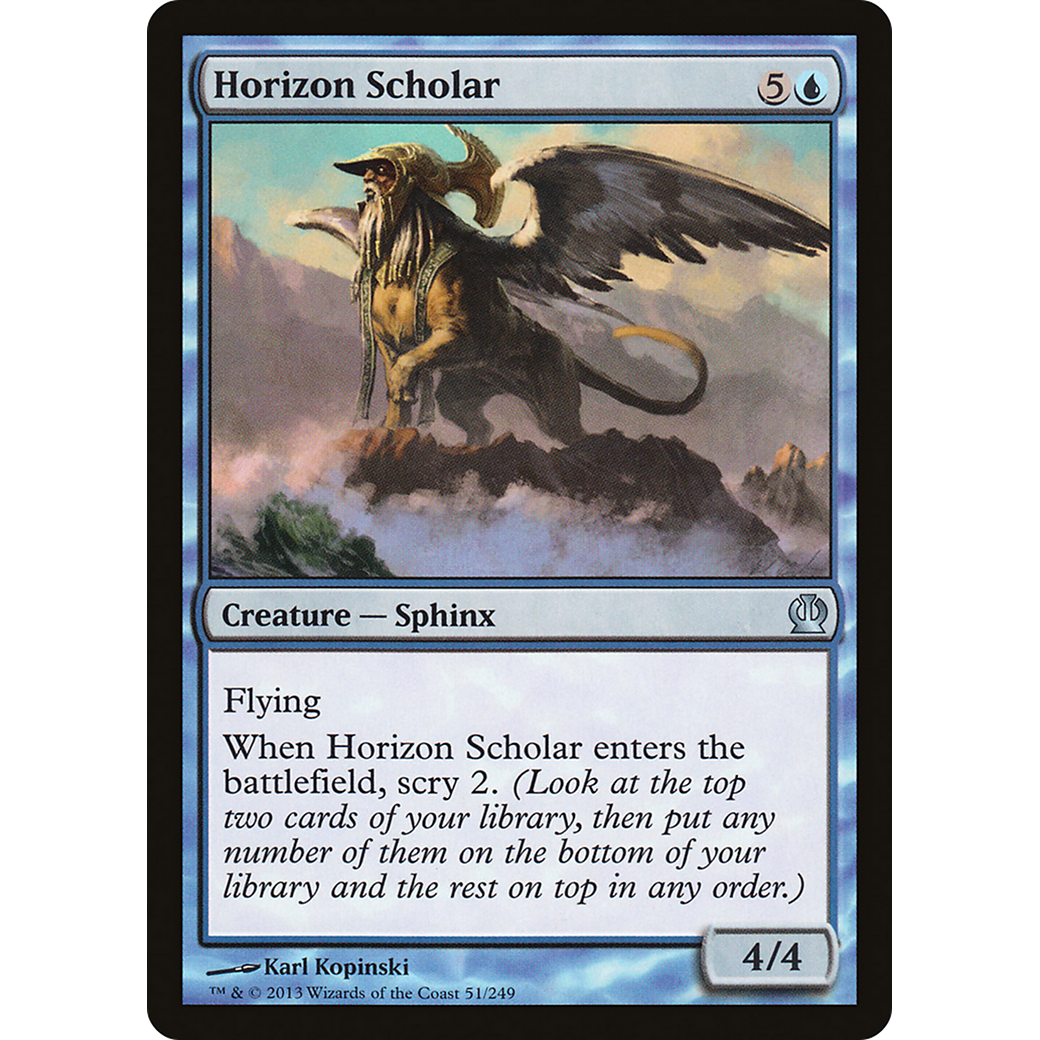 Horizon Scholar (THS-051) - Theros Foil