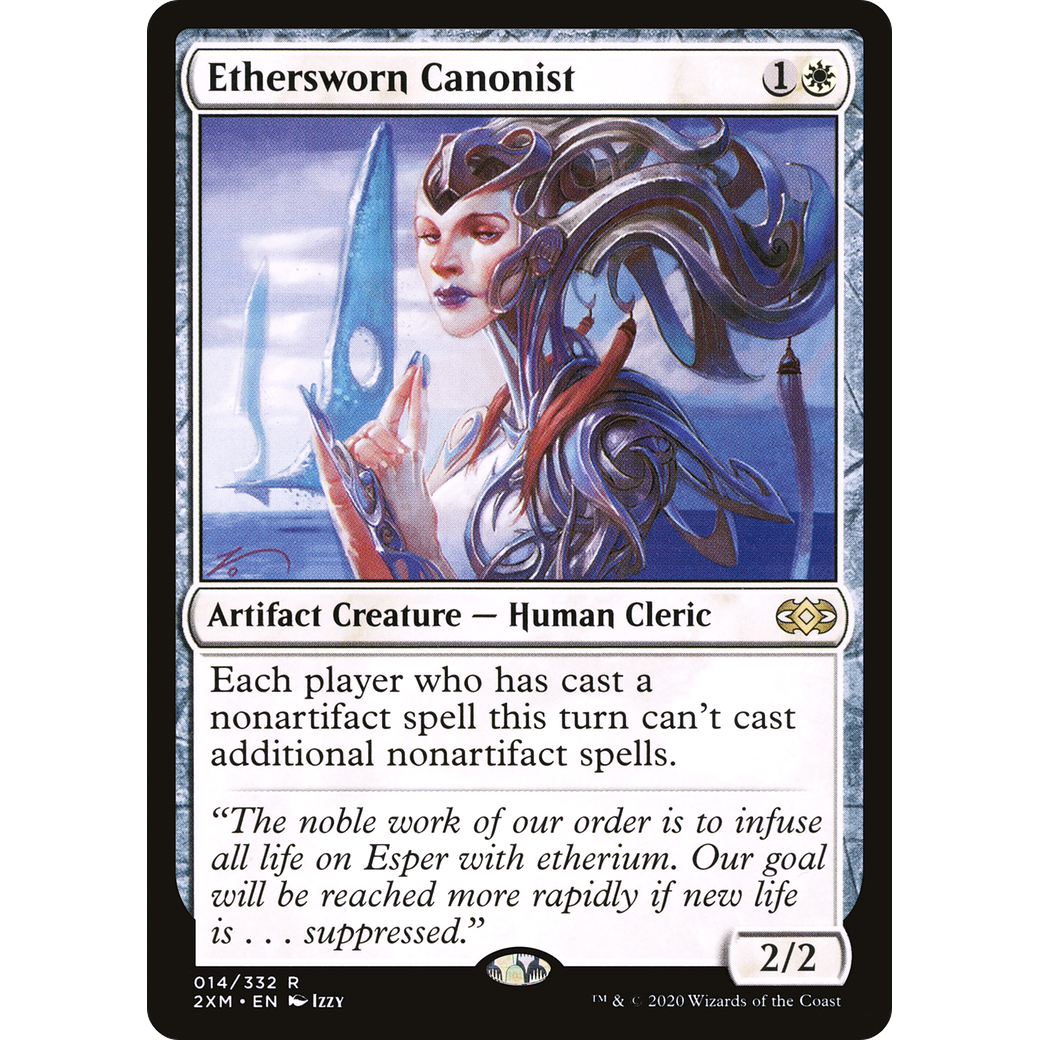 Ethersworn Canonist (2XM-014) - Double Masters Foil