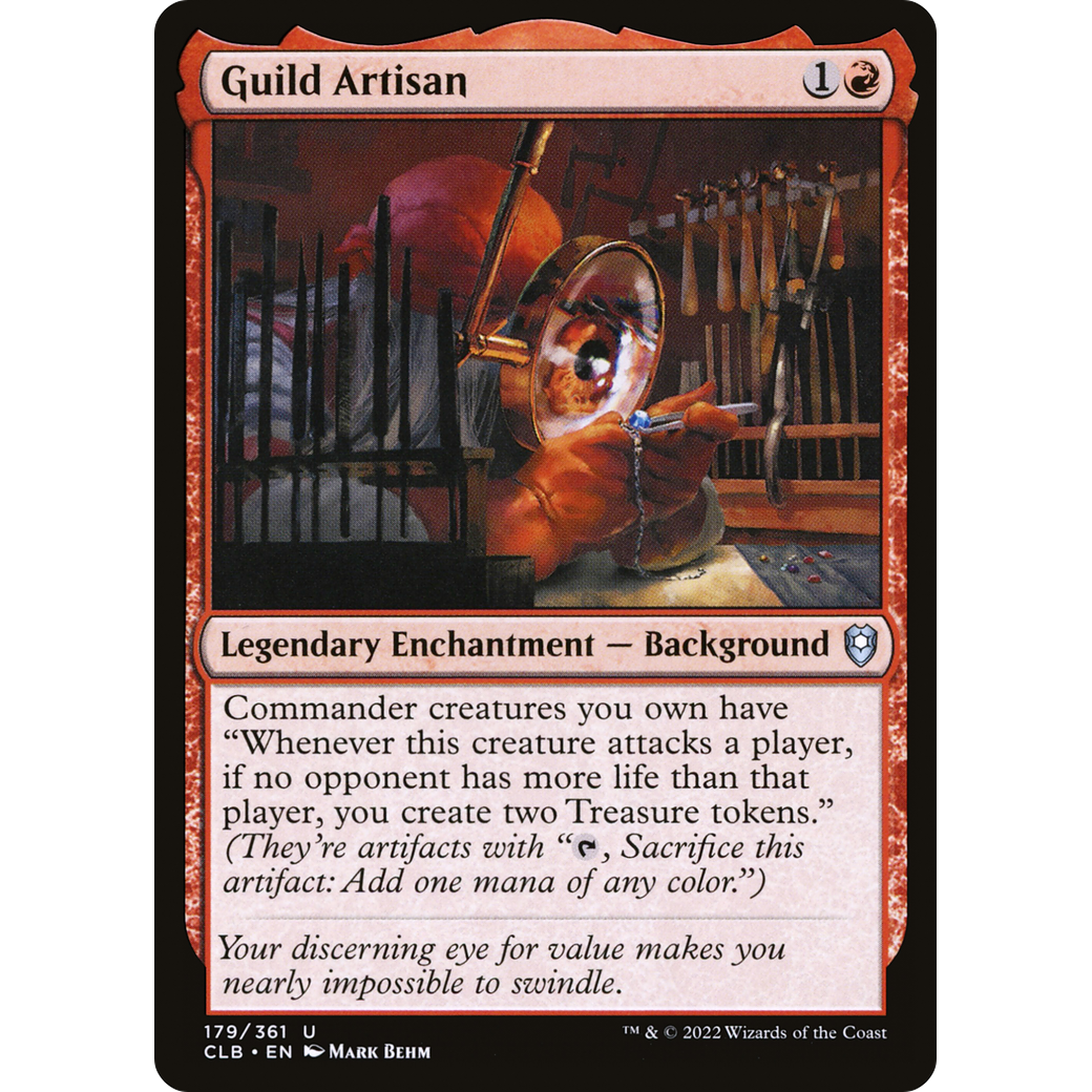 Guild Artisan (CLB-179) - Commander Legends: Battle for Baldur's Gate Foil