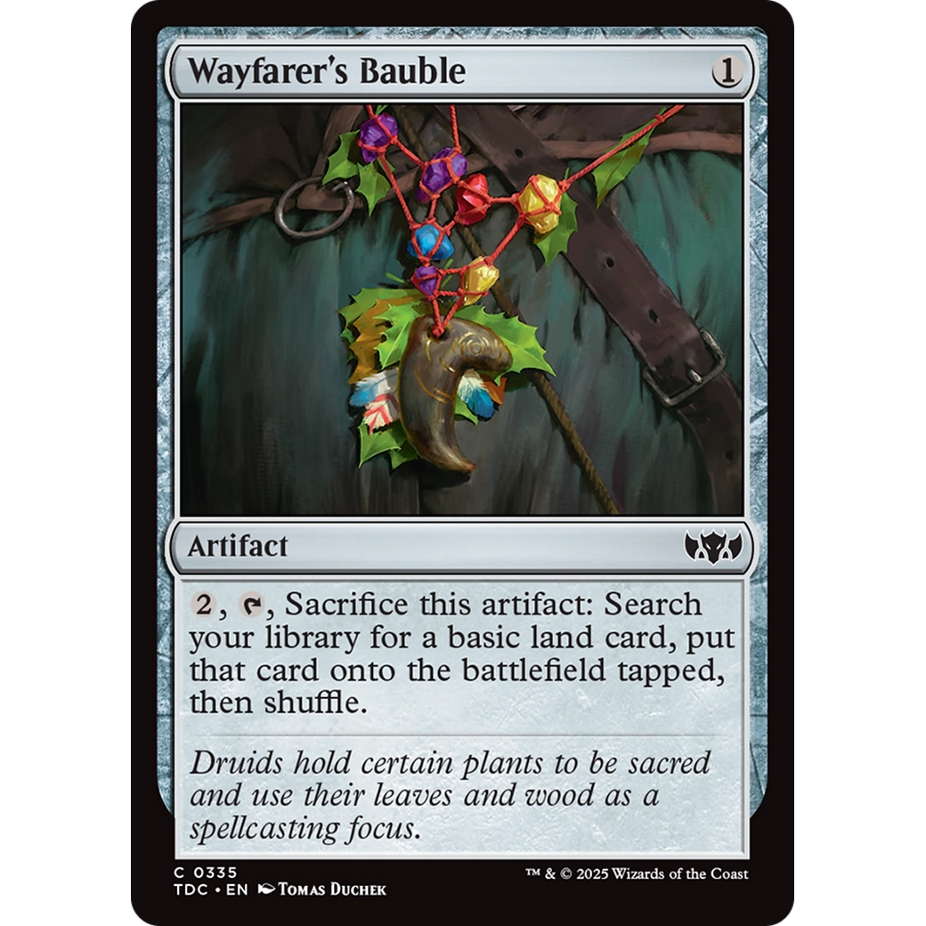 Wayfarer's Bauble (TDC-335) - Commander: Tarkir: Dragonstorm