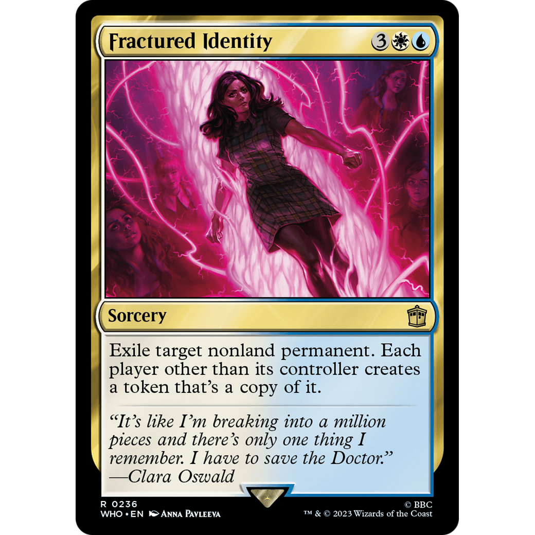 Fractured Identity (WHO-236) - Doctor Who Foil