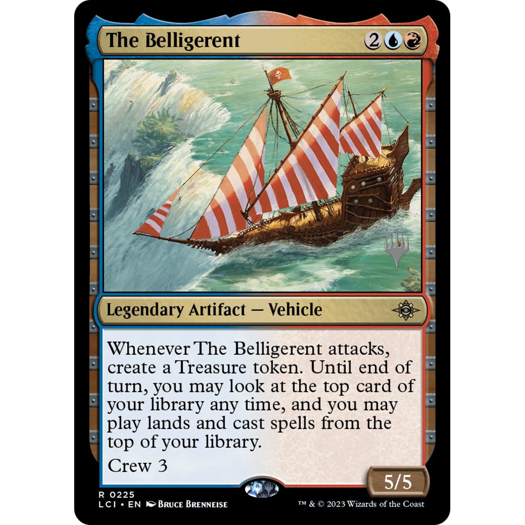 The Belligerent (PPLCI-225P) - The Lost Caverns of Ixalan Promos Foil