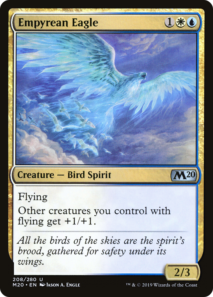 Empyrean Eagle (M20-208) - Core Set 2020 Foil