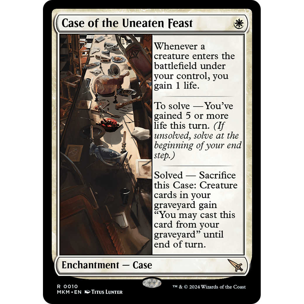 Case of the Uneaten Feast (MKM-010) - Murders at Karlov Manor Foil
