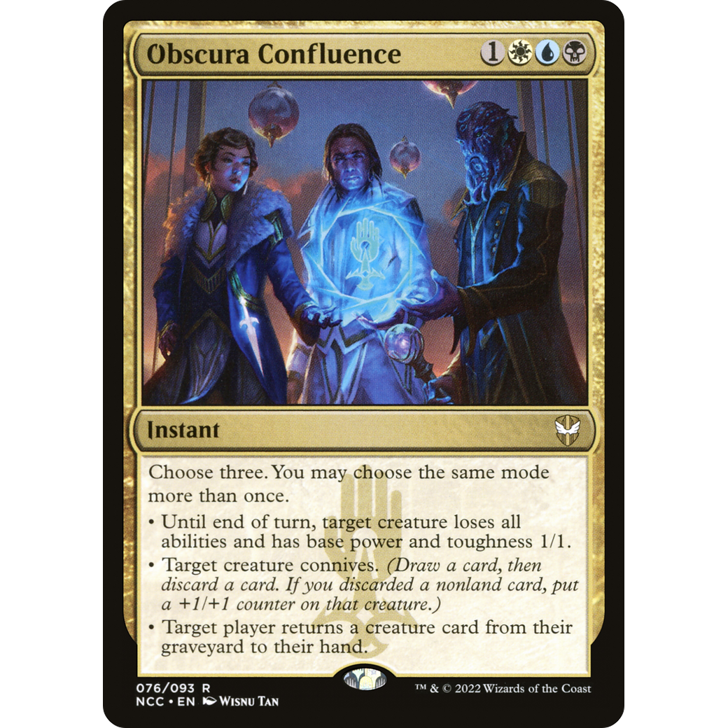 Obscura Confluence (NCC-076) - New Capenna Commander