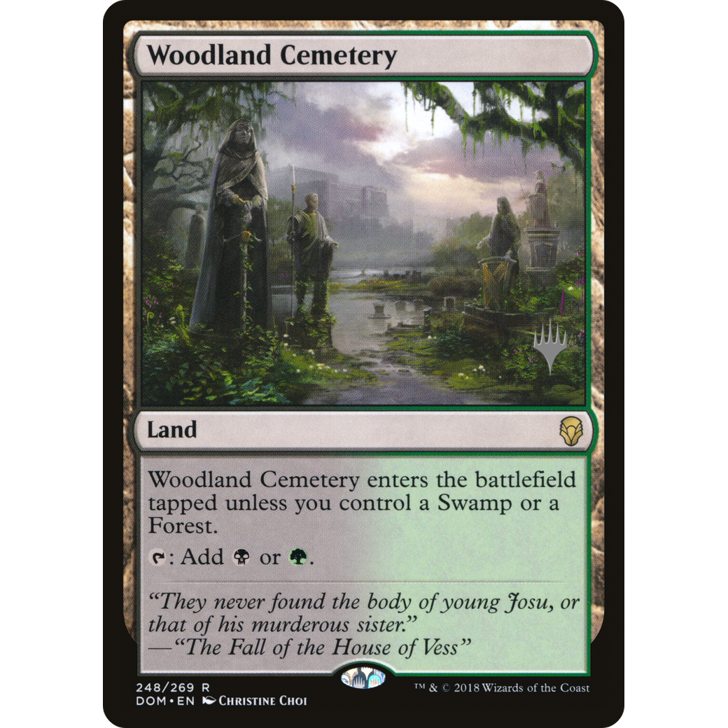Woodland Cemetery (PPM20-248) - Dominaria Promos