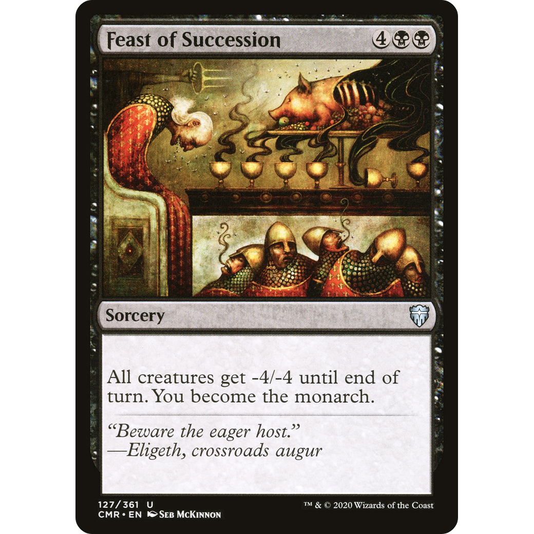 Feast of Succession (CMR-127) - Commander Legends