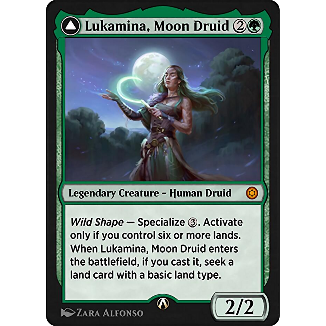 Lukamina, Moon Druid (HBG-017) - Alchemy Horizons: Baldur's Gate