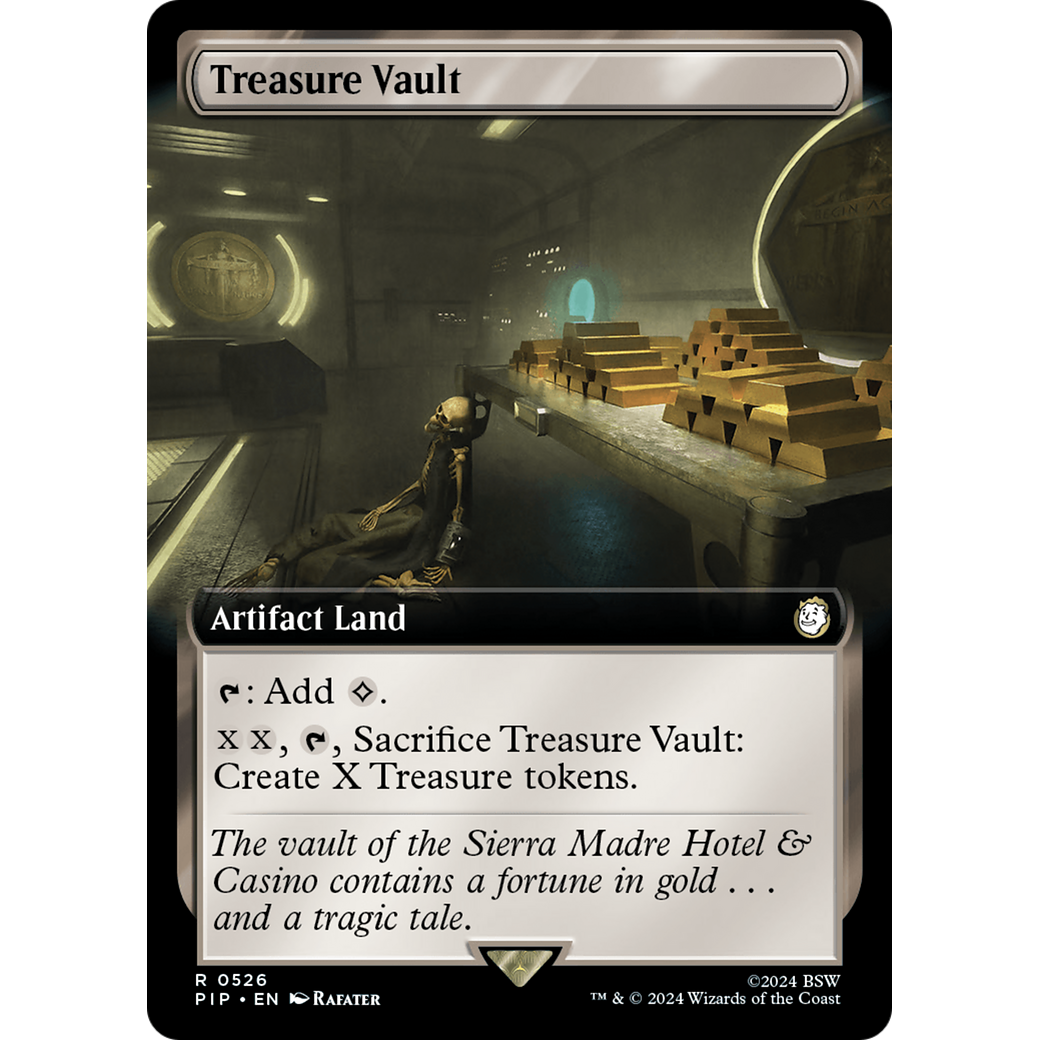 Treasure Vault (PIP-526) - Fallout: (Extended Art) Foil