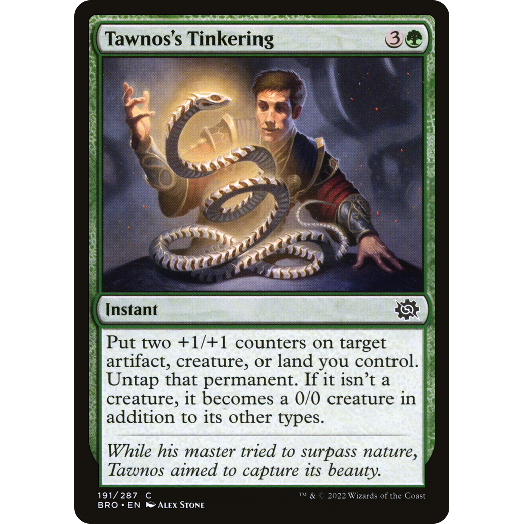 Tawnos's Tinkering (BRO-191) - The Brothers' War