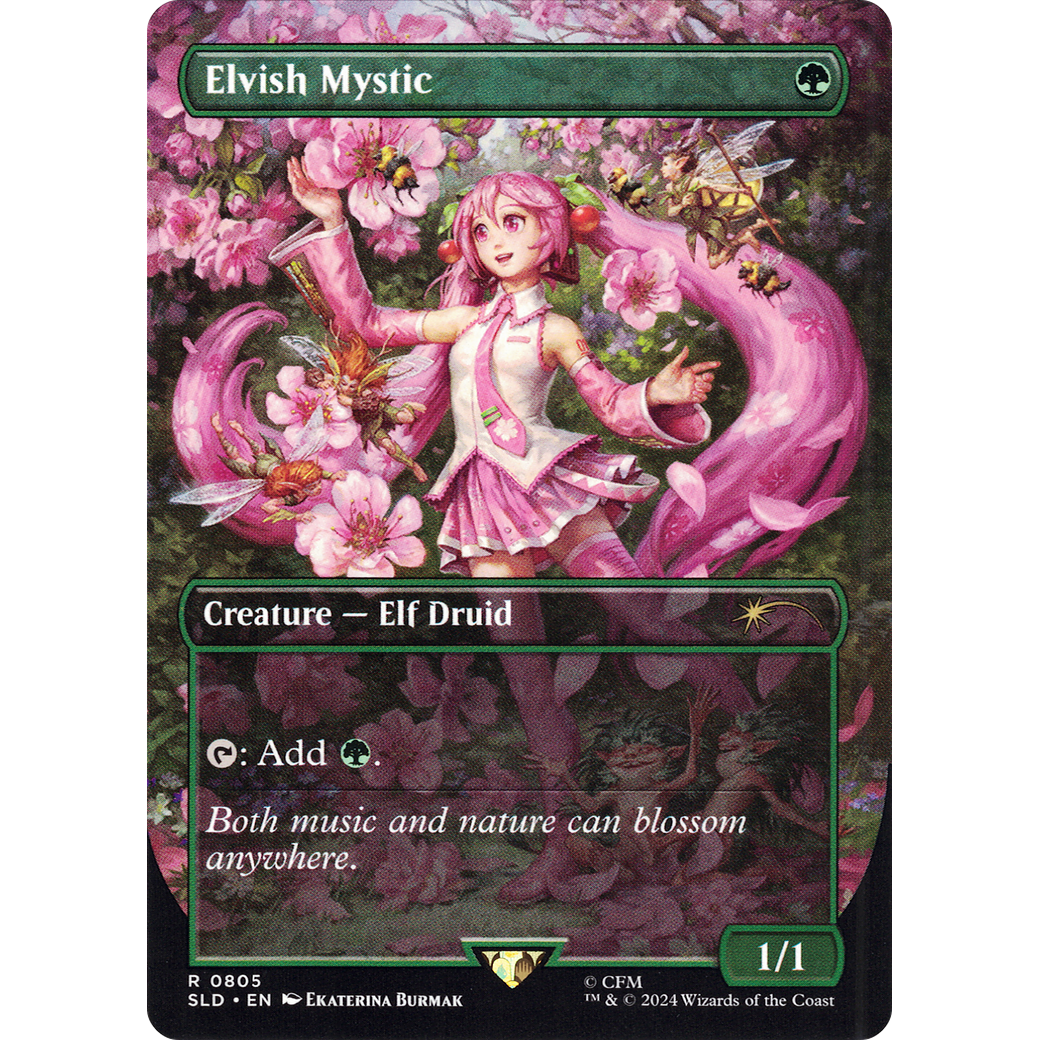 Elvish Mystic (0805) (SLD-805) - Secret Lair Drop