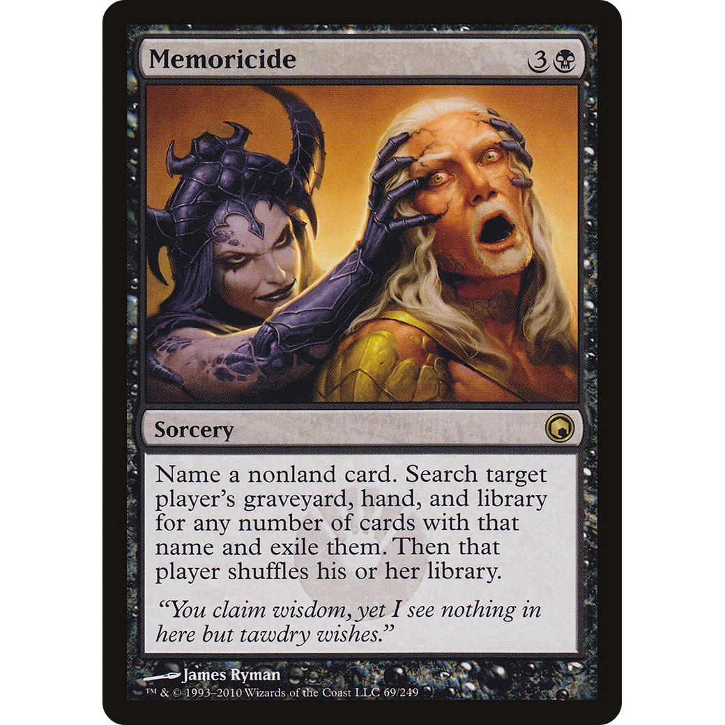 Memoricide (SOM-069) - Scars of Mirrodin Foil