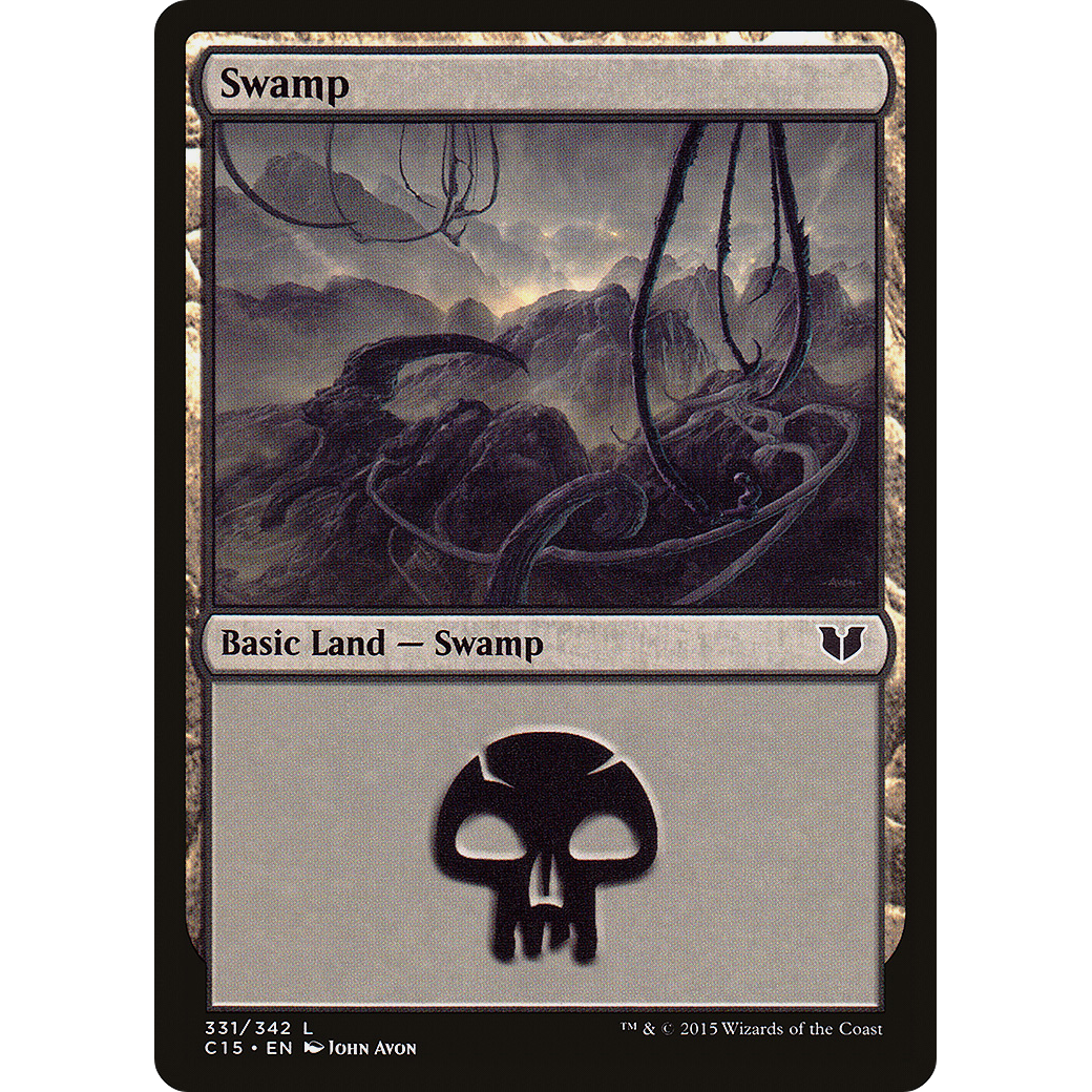 Swamp (331) (C15-331) - Commander 2015