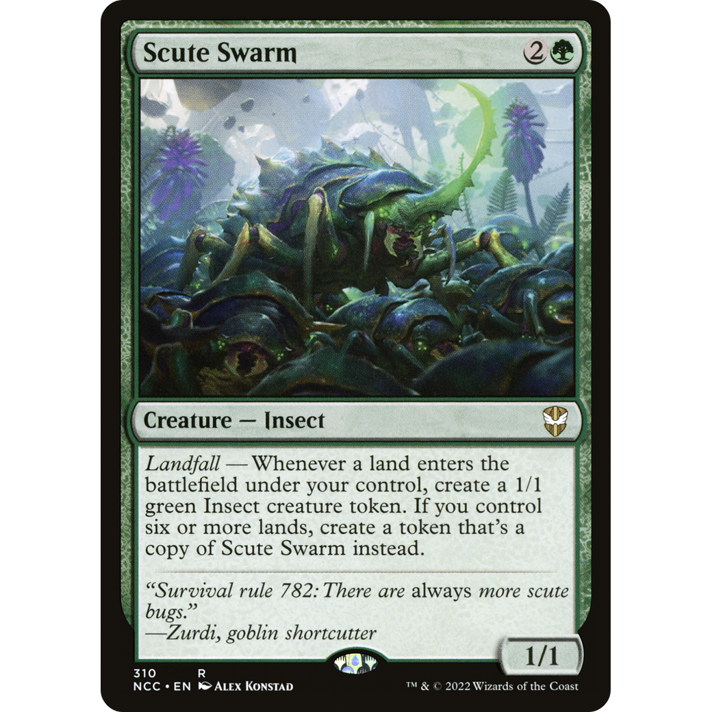 Scute Swarm (NCC-310) - New Capenna Commander