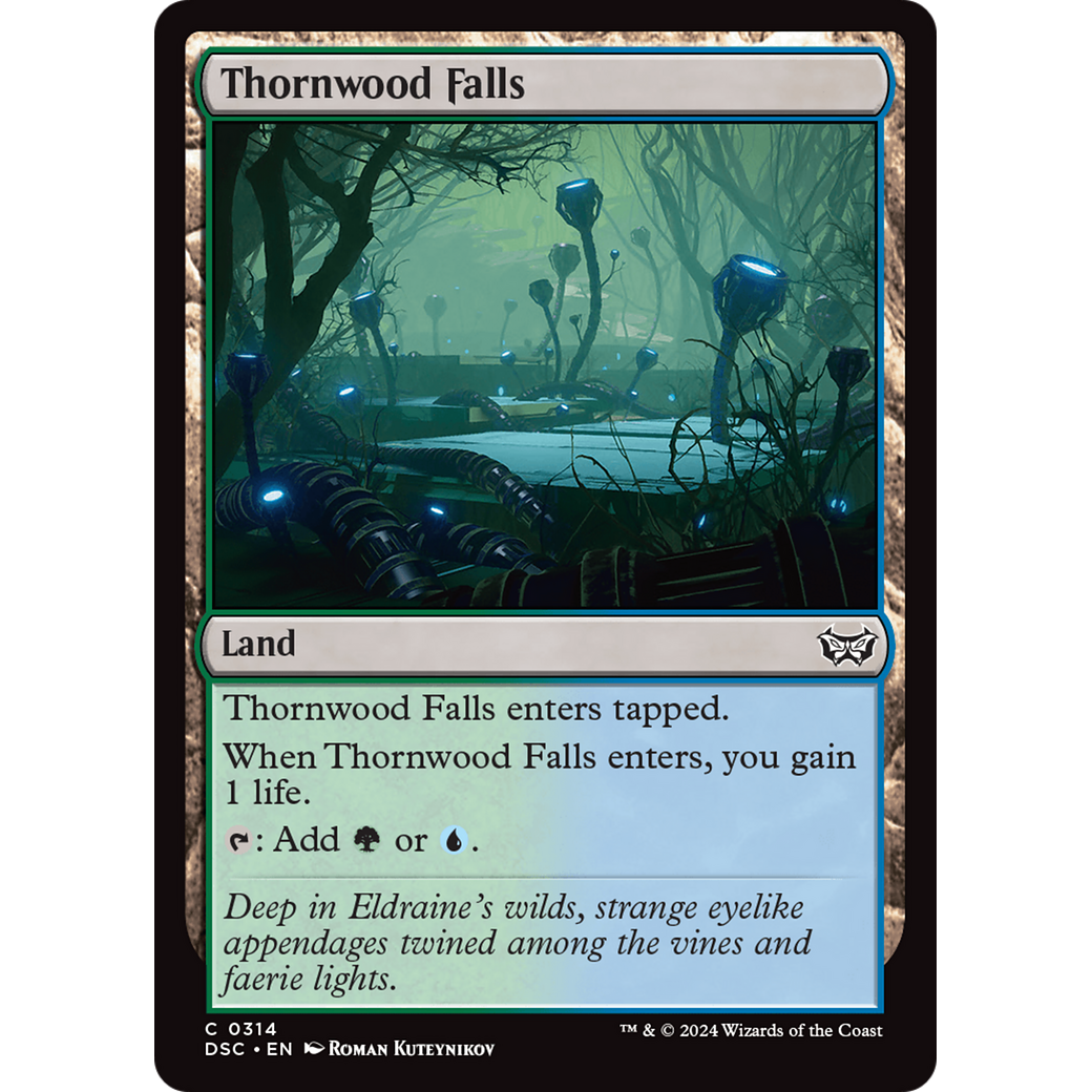 Thornwood Falls (DSC-314) - Duskmourn: House of Horror Commander