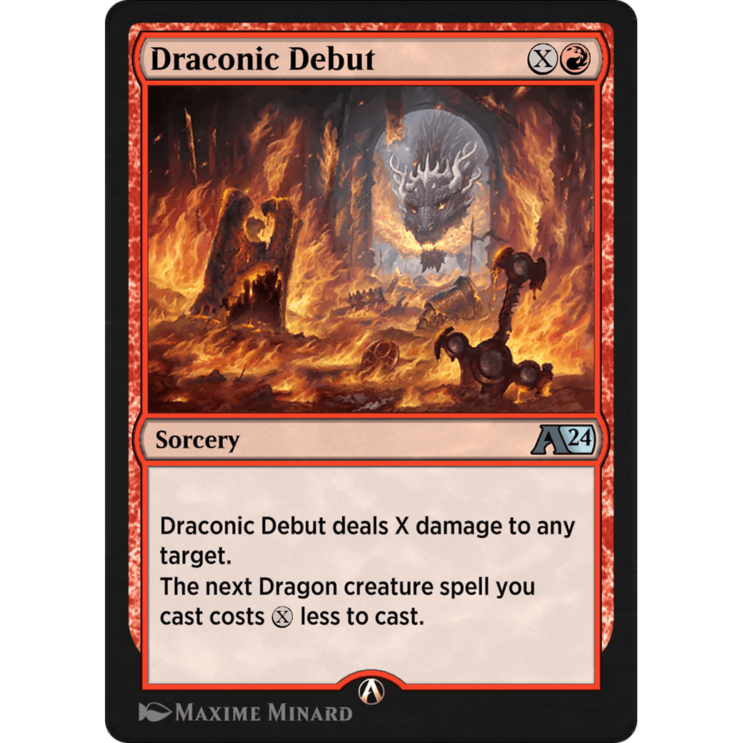 Draconic Debut (YWOE-009) - Alchemy: Wilds of Eldraine