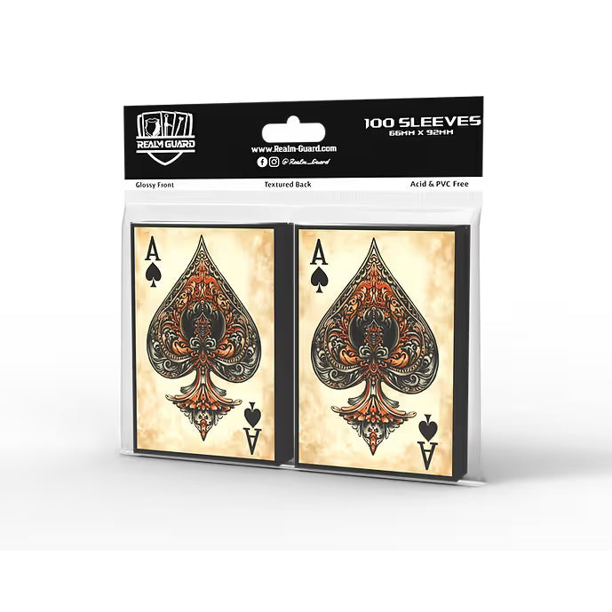Realm Guard: Art Sleeves - Ace of Spades