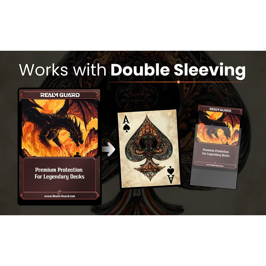 Realm Guard: Art Sleeves - Ace of Spades