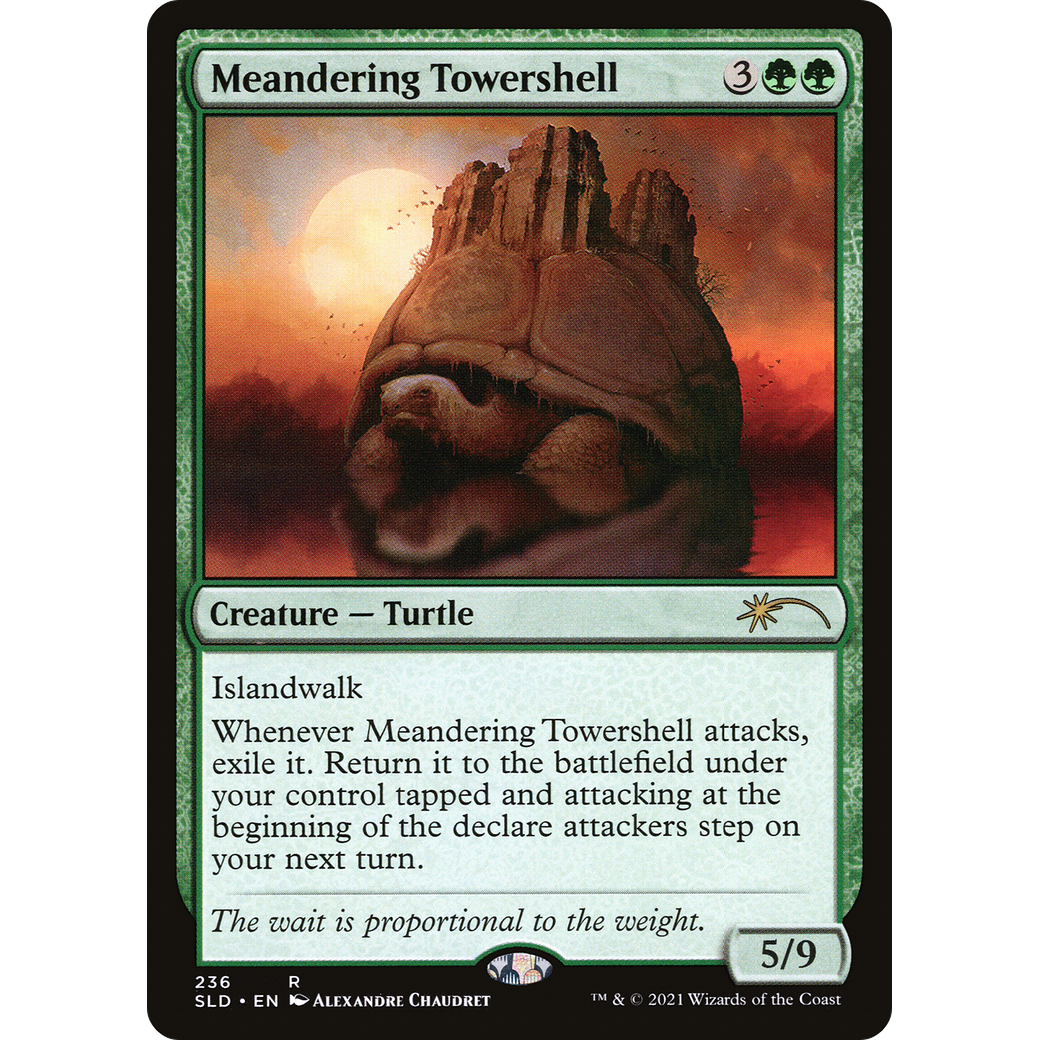 Meandering Towershell (SLD-236) - Secret Lair Drop