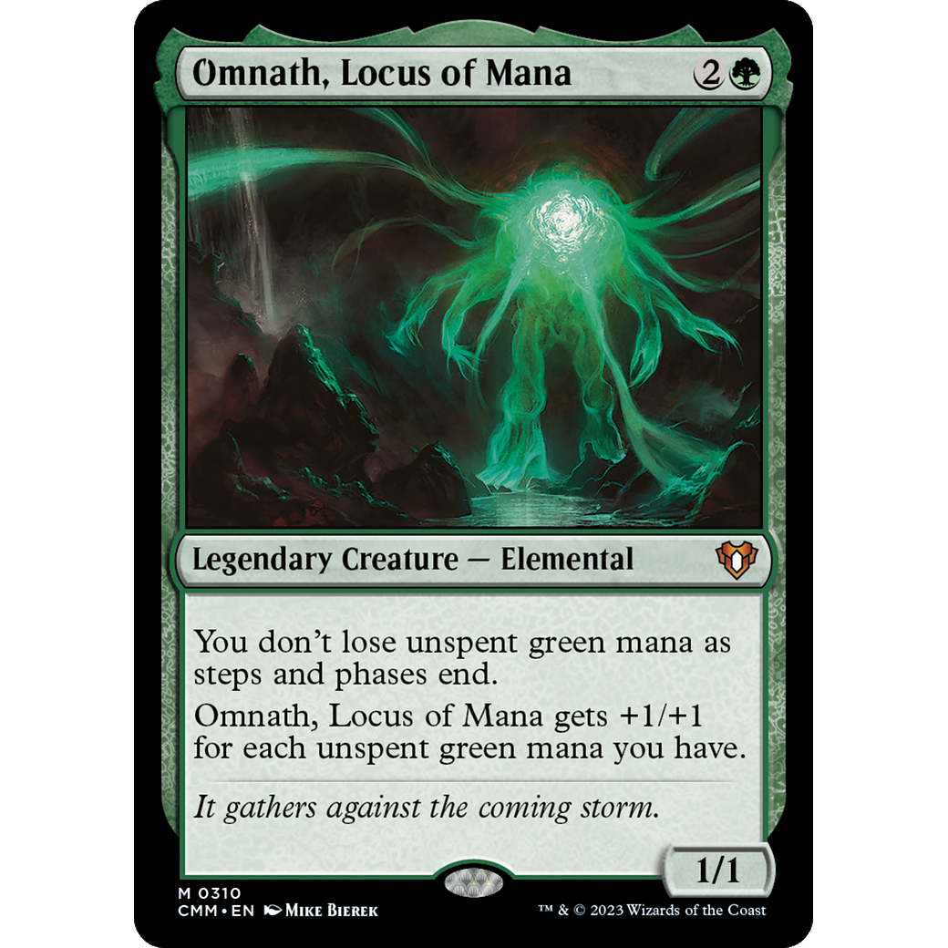 Omnath, Locus of Mana (CMM-310) - Commander Masters Foil