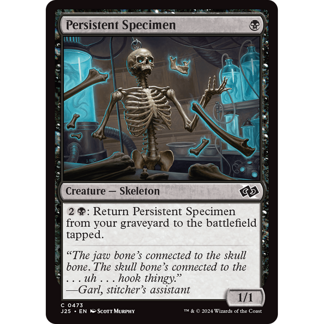 Persistent Specimen (J25-473) - Foundations Jumpstart