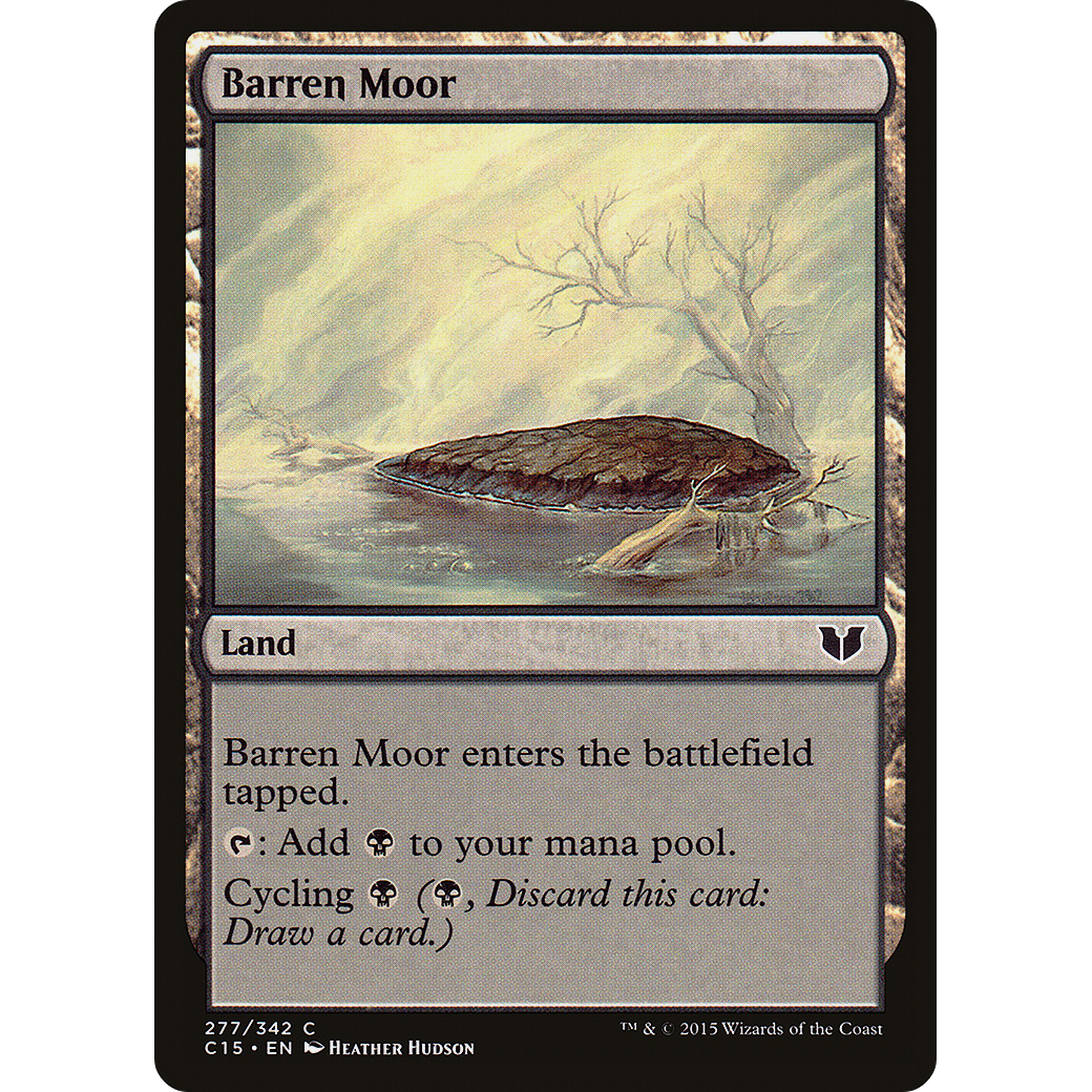 Barren Moor (C15-277) - Commander 2015