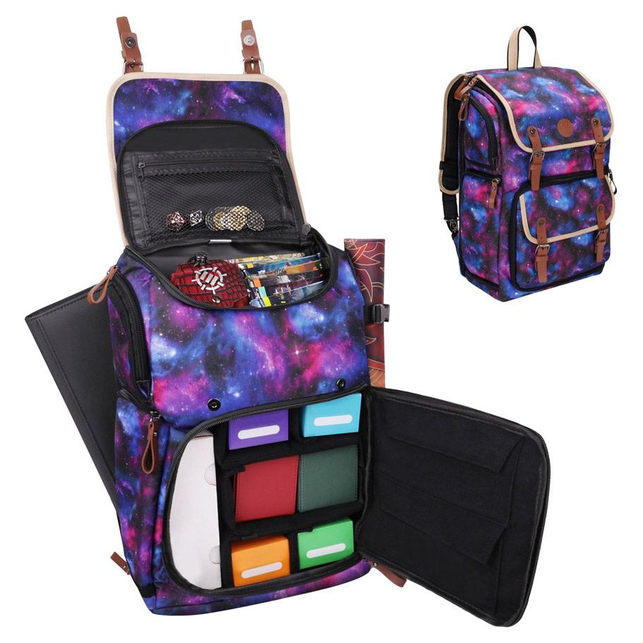 Enhance: Designer Edition Card Storage Backpack - Galaxy