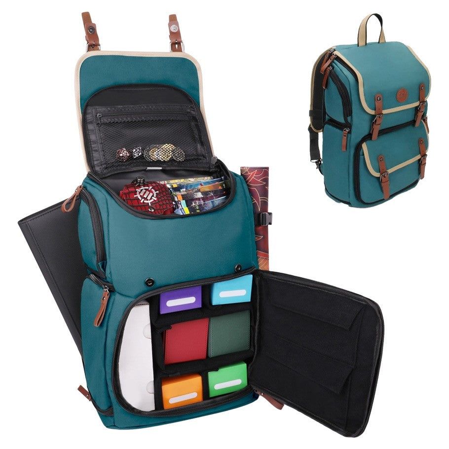 Enhance: Designer Edition Card Storage Backpack - Green