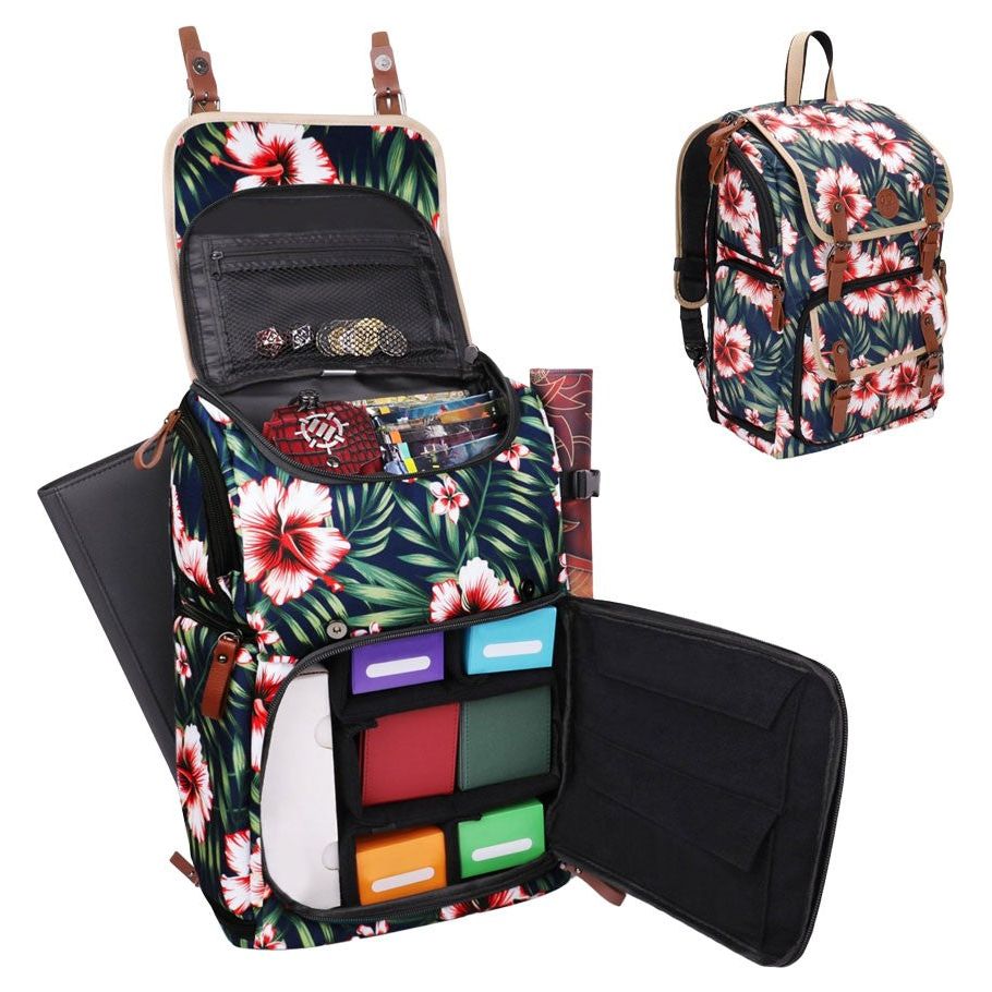 Enhance: Designer Edition Card Storage Backpack - Tropical