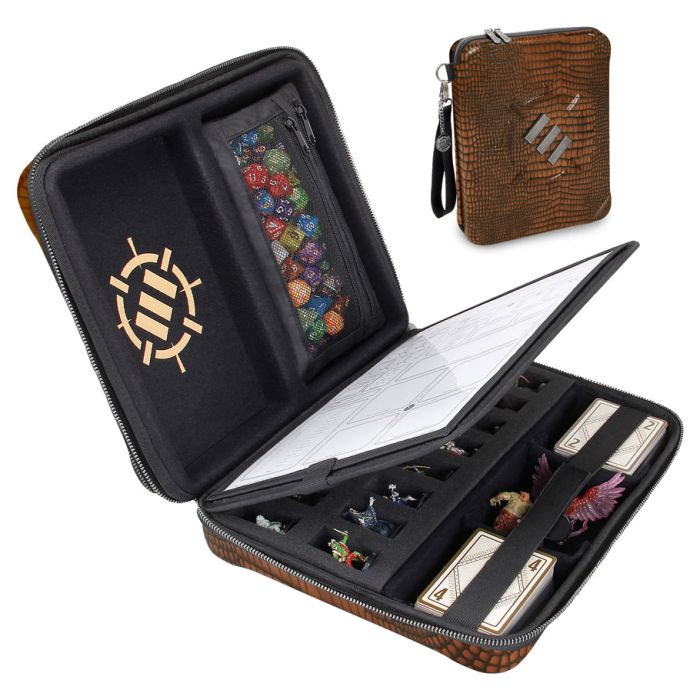 Enhance: Collector's Edition RPG Organizer Case  - Brown