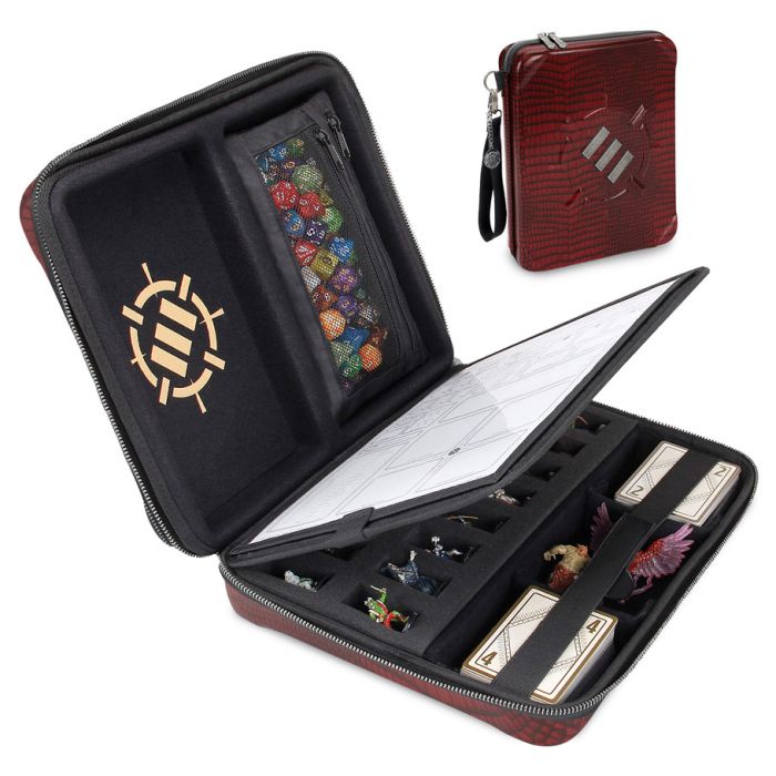 Enhance: Collector's Edition RPG Organizer Case  - Red