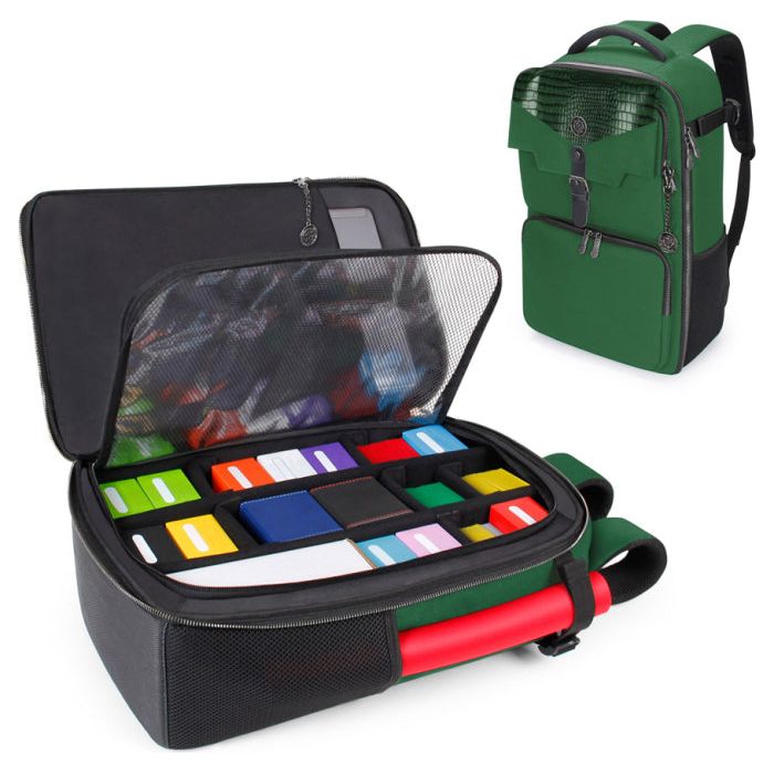 Enhance: Collector's Edition Card Storage Backpack (Green)