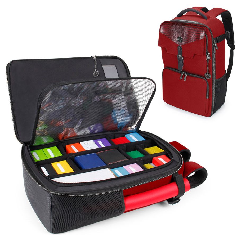 Enhance: Collector's Edition Card Storage Backpack (Red)