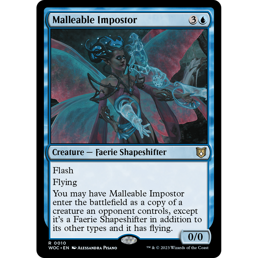 Malleable Impostor (WOC-010) - Wilds of Eldraine Commander