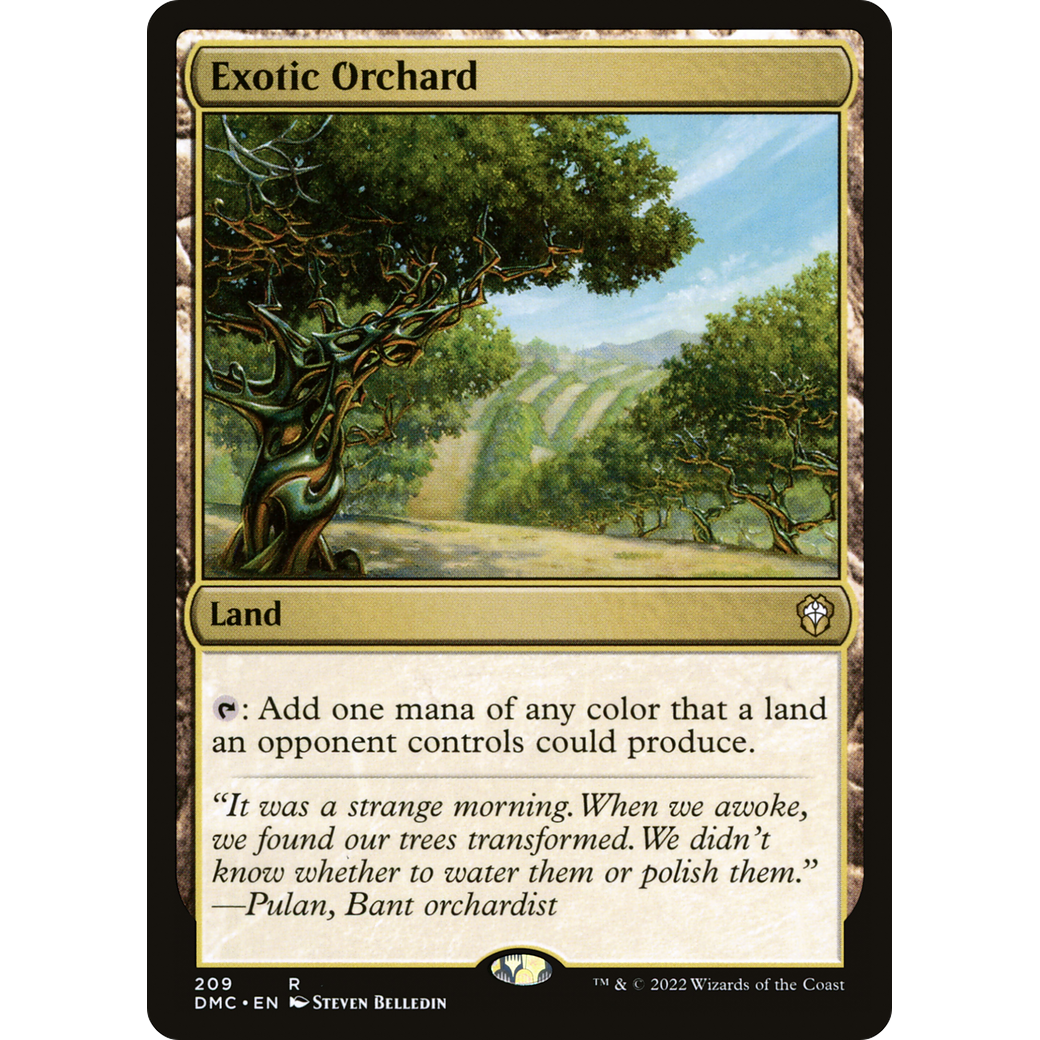 Exotic Orchard (DMC-209) - Dominaria United Commander