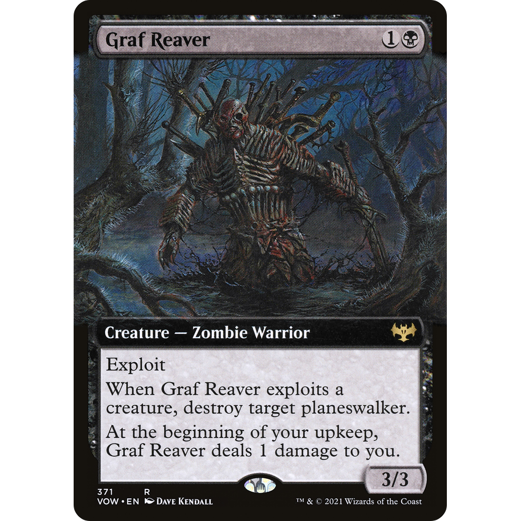 Graf Reaver (Extended Art) (VOW-371) - Innistrad: Crimson Vow: (Extended Art) Foil