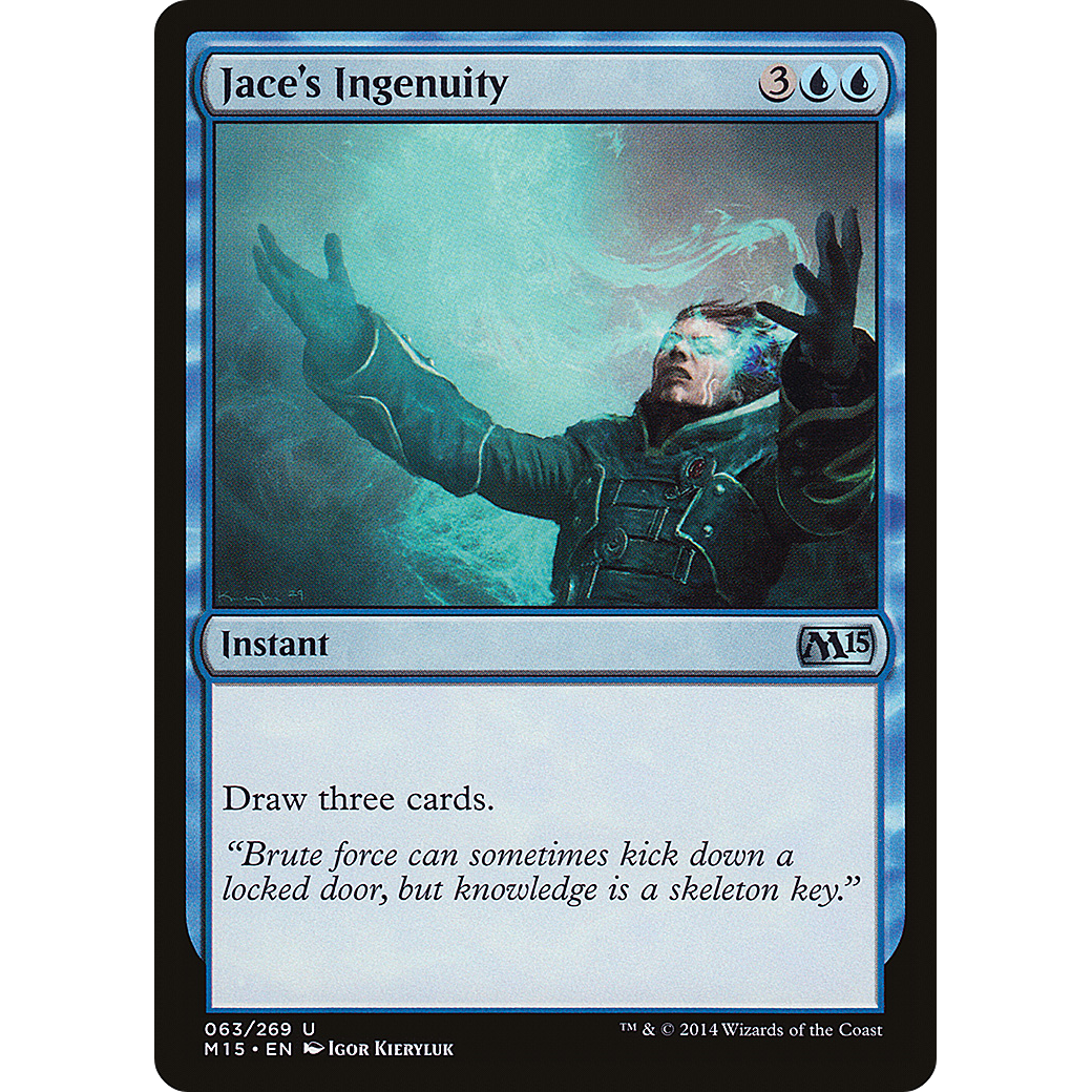 Jace's Ingenuity (M15-063) - Magic 2015