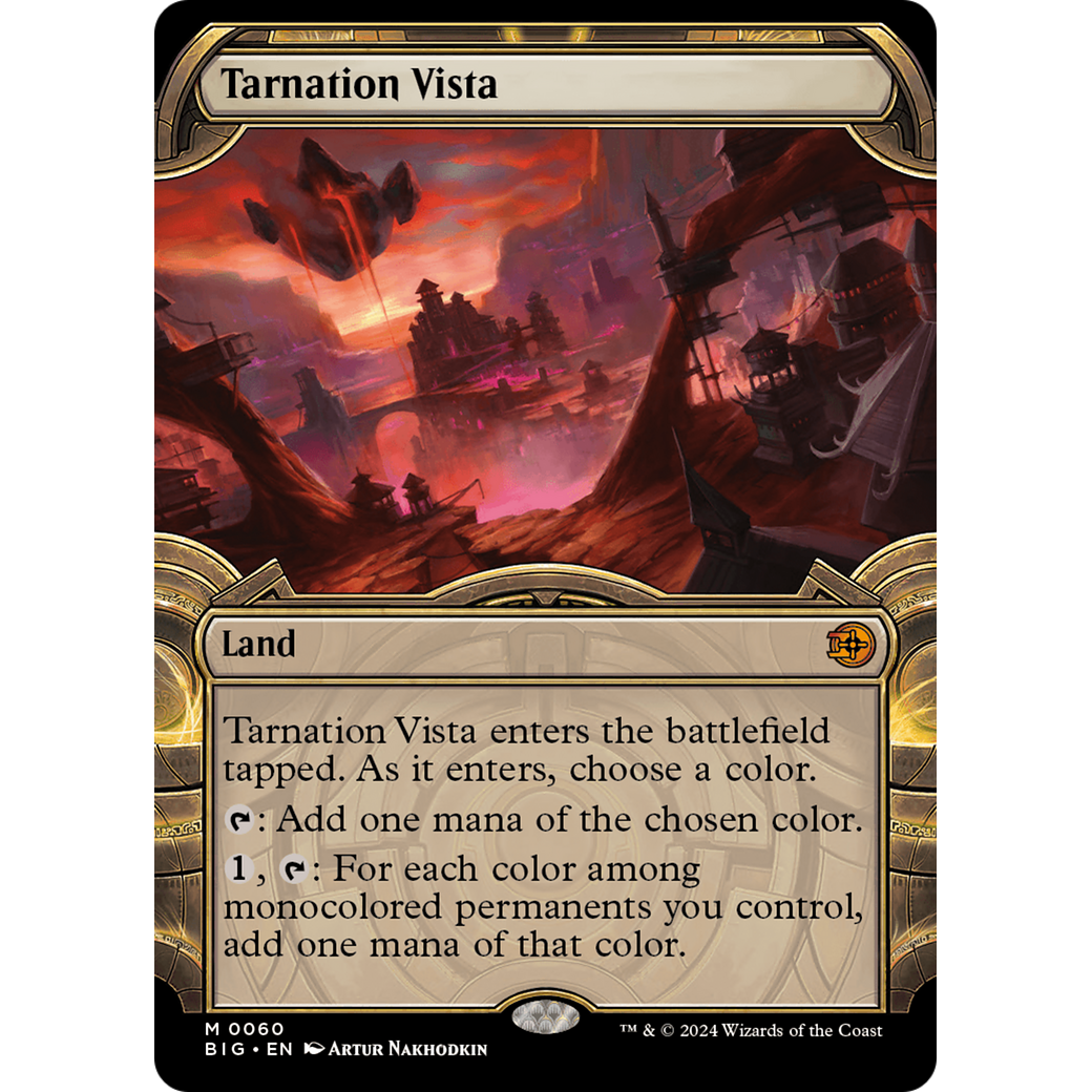 Tarnation Vista (Showcase) (BIG-060) - The Big Score: (Showcase) Foil